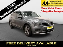 Grey Used 2018 VW Tiguan Allspace SEL SUV | £19,995 (Fair price)