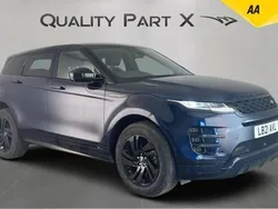 Blue Used 2021 Land Rover Range Rover evoque R-Dynamic SUV | £21,000 (Good price)