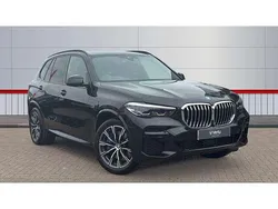 Black Used 2022 BMW X5 M Sport SUV | £33,946 (Fair price)