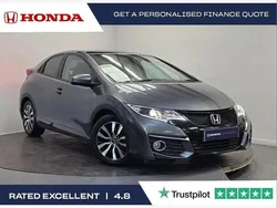 Grey Used 2017 Honda Civic SR Hatchback | £10,995 (Fair price)