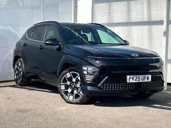 Black New 2025 Hyundai Kona Ultimate SUV | £39,995