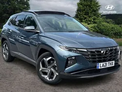 Blue Used 2021 Hyundai Tucson Ultimate SUV | £23,499 (Fair price)