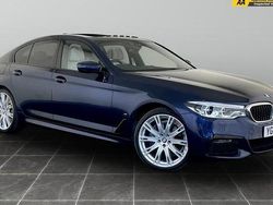 Blue Used 2020 BMW 530e M Sport Sedan | £23,495 (Fair price)