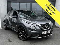 Grey Used 2021 Nissan Juke Tekna+ SUV | £14,795 (Fair price)