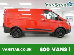 Red Used 2021 Ford Transit Custom | £18,689 (Fair price)