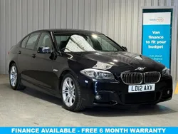 Black Used 2012 BMW 520 M Sport Sedan | £6,485 (Fair price)