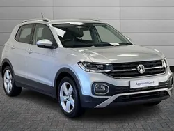 Silver Used 2020 VW T-Cross SEL SUV | £13,650 (Fair price)