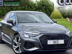 Daytona grey pearl Used 2023 Audi S3 Black Edition Hatchback | £36,950 (Fair price)