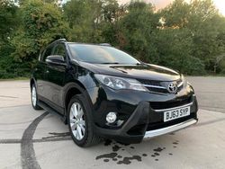 Black Used 2013 Toyota RAV4 SUV | £7,550 (Fair price)