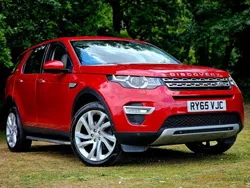 Red Used 2016 Land Rover Discovery Sport HSE Luxury SUV | £10,990 (Good price)