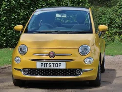 Sole yellow Used 2017 Fiat 500 Lounge Hatchback | £6,800 (A bit pricey)