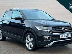 Black Used 2021 VW T-Cross SEL SUV | £15,637 (Fair price)