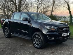 Black Used 2021 Ford Ranger XL Pickup | £16,450 (Expensive)