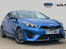 Blue flame Used 2025 Kia Ceed GT GT-Line S Hatchback | £23,495 (Fair price)