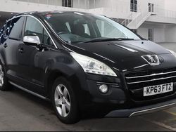 Black Used 2013 Peugeot 3008 Hatchback | £3,975