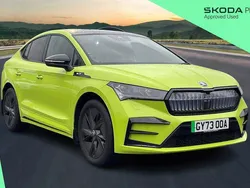 Green Used 2023 Skoda Enyaq iV vRS SUV | £34,911 (A bit pricey)