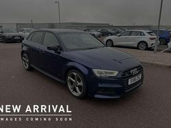 Blue Used 2018 Audi S3 Sportback Black Edition Hatchback | £23,995