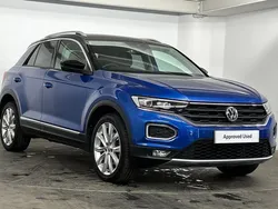 Blue Used 2018 VW T-Roc SEL SUV | £16,595 (Fair price)