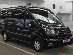 Black Used 2021 Ford Transit Limited Van | £20,989 (Fair price)