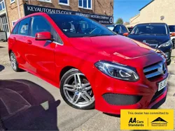 Red Used 2017 Mercedes B180 AMG line MPV | £10,995 (A bit pricey)