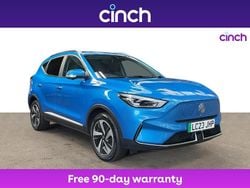 Blue Used 2023 MG ZS Trophy Sedan | £13,749 (Fair price)