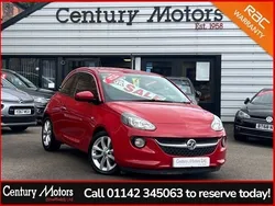 Red Used 2014 Vauxhall Adam Jam Hatchback | £2,490 (Good price)