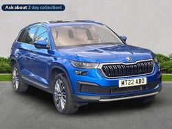 Blue Used 2022 Skoda Kodiaq SE L Executive SUV | £26,882 (Fair price)