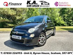 Black Used 2015 Fiat 500 S Hatchback | £3,250 (Good price)