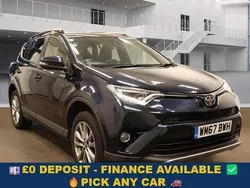 Blue Used 2017 Toyota RAV4 SUV | £12,099 (Fair price)
