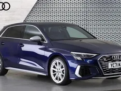 Blue Used 2022 Audi A3 Comfort Hatchback | £29,829 (Fair price)