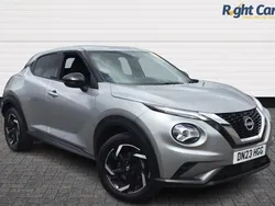 Silver Used 2023 Nissan Juke N-Connecta SUV | £14,999 (Fair price)
