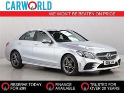 Silver Used 2019 Mercedes C300 AMG line Sedan | £19,169 (A bit pricey)