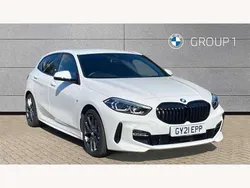 White Used 2021 BMW 118 M Sport Hatchback | £20,195 (Fair price)