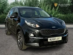 Black Used 2018 Kia Sportage 2 SUV | £13,499 (A bit pricey)