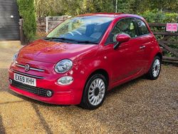 Red Used 2019 Fiat 500 Lounge Hatchback | £5,900 (Fair price)