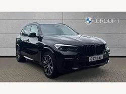 Black Used 2021 BMW X5 M Sport SUV | £45,995 (A bit pricey)