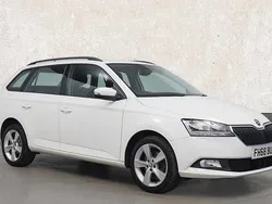 Candy white Used 2019 Skoda Fabia Estate | £11,122 (Good price)