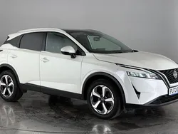 White Used 2022 Nissan Qashqai N-Connecta SUV | £19,600 (A bit pricey)