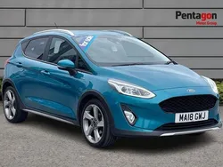 Blue Used 2018 Ford Fiesta Active Hatchback | £8,998 (Fair price)