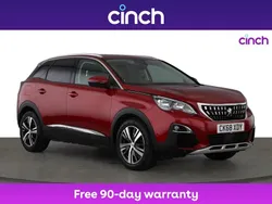 Red Used 2018 Peugeot 3008 Allure Hatchback | £12,649 (Expensive)