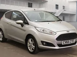 Silver Used 2015 Ford Fiesta Zetec Hatchback | £4,299 (Fair price)
