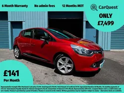 Red Used 2016 Renault Clio IV Dynamique Hatchback | £7,499 (Fair price)
