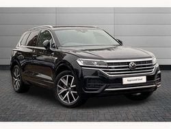 Black Used 2023 VW Touareg R-line SUV | £36,750 (Good price)