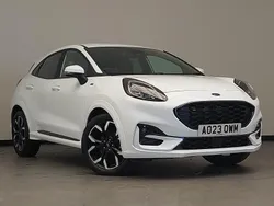 White Used 2023 Ford Puma Gen-E ST-Line X Hatchback | £19,298 (Fair price)