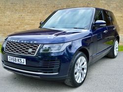 Blue Used 2018 Land Rover Range Rover Vogue SE SUV | £29,495 (Fair price)