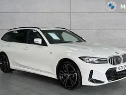 White Used 2024 BMW 330e M Sport Estate | £34,739 (Super price)