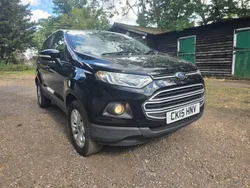 Black Used 2015 Ford Ecosport Zetec SUV | £2,995 (Good price)