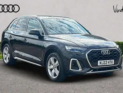 Black Used 2022 Audi Q5 S-Line SUV | £27,900 (Good price)
