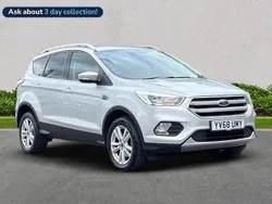 Silver Used 2019 Ford Kuga Zetec SUV | £9,749 (Super price)