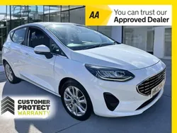 White Used 2022 Ford Fiesta Titanium Hatchback | £13,750 (Good price)